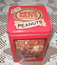 Tin-Beer Nuts Peanuts Brand-Tin-Limited Edition -Anniversary-1991 - £8.81 GBP
