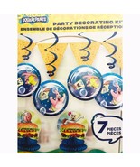 Spongebob Squarepants Decoration Kit 7 Pieces Birthday Party Supplies New - $204.57 MXN