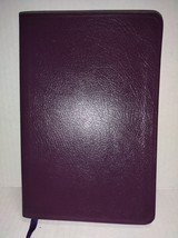 1996 Zondervan NIV Thinline Bible Forest Green Bonded Leather Red Letter - £9.99 GBP