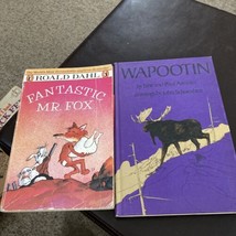 Two Children Books Fantastic Mr Fox &amp; Wapootin - £6.16 GBP