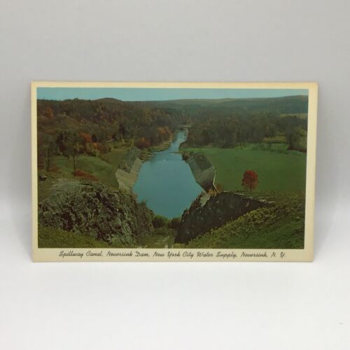 Primary image for Spillway Canal Never Sink Dam New York Vintage Postcard