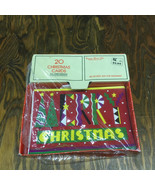 Bright color graphics vintage Merry Christmas cards from Kmart movie pho... - $27.08 CAD