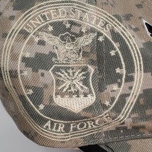 United Status Air Force Adjustable Strap Embroidered Tan Cotton Camo Eagle - $8.56
