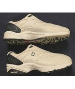 FOOTJOY 45341 Women Golfer Classic Soft Spikes Black White Golf Shoes 11.5 - $21.64