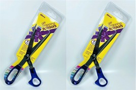 Lot of 2 Allary Scissors 8.5 Inch Lightweight Comfortable Handle BLUE - £6.22 GBP