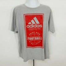 Adidas The Go To Tee Men&#39;s T-shirt Size 2X Gray TJ27 - £7.01 GBP