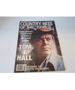 VTG COUNTRY HITS OF THE &#39;70&#39;S CHARLTON PUBLICATION SPRING 1979 TOM T HALL - $6.72 CAD
