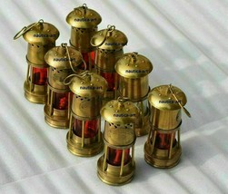 Ensemble de lampes mineures en laiton antique de 8 pièces Décoration de... - £117.28 GBP