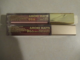 2 Piece Milani Amore Matte Liquid Lipstick 20 Matte Rush & 10 Adorable Sealed - $8.64