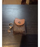 MICHAEL KORS Hand Sanitizer Holder Case Brown  - $20.95