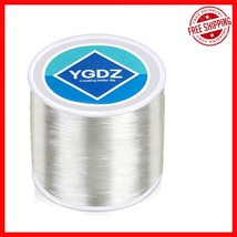 Sturdy 1mm Beading Cord - Clear Crystal Elastic String for Jewelry Making - $27.15