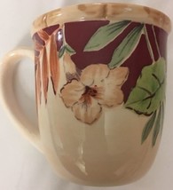 Home Trends Hibiscus Red Coffee Mug - $15.83