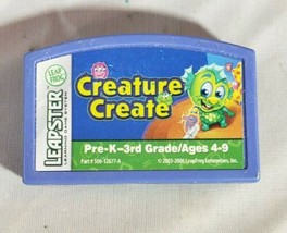 Leapster - Creature Create Nick Jr. Game Cartridge Learning Game System - $2.96