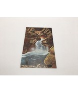 Man Fishing Roaring Water River Falls California Kings Canyon Color Phot... - £22.79 GBP