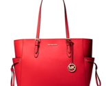 New Michael Kors Gilly Large Drawstring Travel Tote Leather Bright Red /... - £97.79 GBP