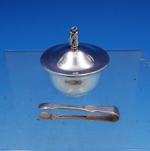 Faneuil by Tiffany and Co Sterling Silver Saccharin Dish Covered w/Tongs... - £147.23 GBP