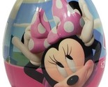 Plastic Egg with MINNIE MOUSE Collectible Minifigure &amp; Stickers NEW Sealed  - £8.96 GBP