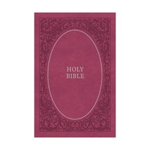 Holy Bible: New King James Version, Pink, Holy Bible, Soft Touch Edition, Imitat - $19.00