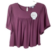 Gypsies and Moondust Top Women’s Purple Shirt Blouse Top Juniors Size Small - $14.85