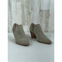 Seychelles Womens Waiting For You Suede Booties Tan Khaki Size 6 - £16.35 GBP