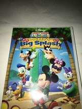 Mickey Mouse Clubhouse Mickey&#39;s Big Splash Hawaiian Luau Kids Beach Movie DVD - £18.08 GBP