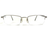 Gant Eyeglasses Frames NOLITA AS Antique Silver Rectangular Half Rim 51-... - $46.53