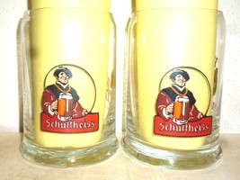 2 Schultheiss, Veltins, Union, Holsten multi-brand 0.5L German Beer Glasses - £10.35 GBP
