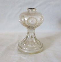 Small Antique Clear Glass Kerosene/Oilo Lamp Base - £12.93 GBP