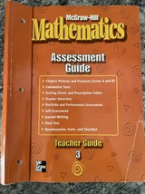 McGraw Hill Mathematics Assessment Teacher Guide and Homeschooling 3 - $110.72 MXN