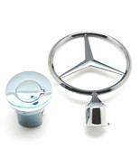 Mercedes Benz Star Emblem Removable Official Anti Robo w123 w124 w126 w201 - $139.00