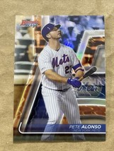 2020 Bowman&#39;s Best Refractor #23 Pete Alonso Mets - £2.34 GBP