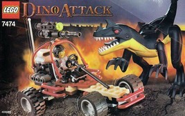 Instruction Book Only For LEGO DINO ATTACK Urban Avenger vs. Raptor 7474 - £5.19 GBP