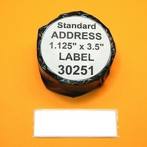 10500 ADDRESS LABELS fit DYMO 30251 - USA Seller &amp; BPA Free - £115.28 GBP