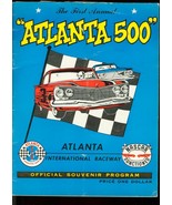 ATLANTA 500 1960 NASCAR PROGRAM 1ST YEAR RICHARD PETTY VG - $333.44