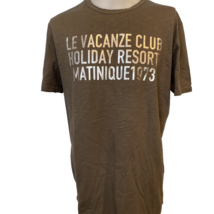 Matinique Taupe 'Le Vacanze Club Holiday Resort' T-Shirt, Men's Size XXL - $9.49