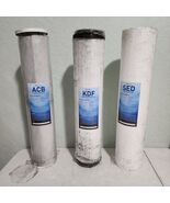 3-Stage Whole House Water Filter Set Replacement Pack w/ Sediment, KDF H... - $1,290.37 MXN