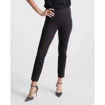Quince Womens Ultra-Stretch Ponte Pintuck Ankle Pant Black S - £26.57 GBP