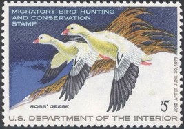 RW44, Ross&#39;s Geese Federal Duck Stamp Vf Og Nh - Stuart Katz - £5.62 GBP