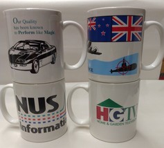 Assorted Corporate Coffee Mugs NEW All 12 ounce Same Style - £3.10 GBP