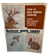 Vintage Buckeye Sports Supply Catalog 1978-79 Guns Reloading Archery Hun... - $9.94