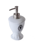 Elegant Lady Mademoiselle Ceramic Hand Soap Dispenser Pump Filling Lotio... - £14.15 GBP