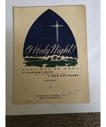 O Holy Night by Adolphe Adam  VINTAGE Sheet Music - $128.87 CAD