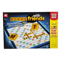 Words With Friends Board Game Zynga Complete with Plastic Letter Alphabe... - $9.89
