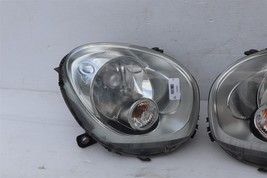 11-16 Mini Cooper R60 Countryman Halogen Headlight Lamps L&R Matching Set image 3