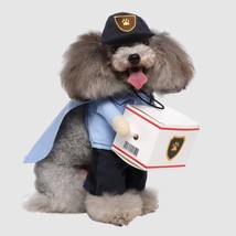 Halloween Pet Costume, Porter Courier Dress Up, Funny Clothing - £33.63 GBP