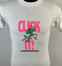 Vintage Click It The Cricket T Shirt Seat Belt Promo Single Stitch 80s 9... - $24.99