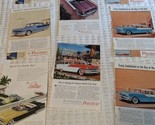 Vintage lot of 25 Pontiac Car Advertisements. Originals. - $19.79