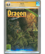 CGC SS 8.0 Dragon #152 SIGNED Larry Elmore Interior Art ~ TSR AD&amp;D Top S... - €136,44 EUR