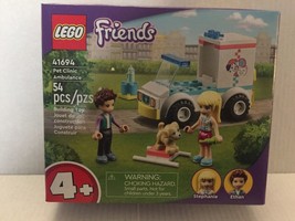NEW Lego Friends Pet Clinic Ambulance Set #41694 - 54 Pieces - £18.90 GBP