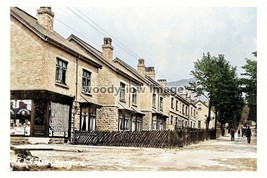 ptc5653 - Derbys. - An early view, Houses in the Village of Bamford - print 6x4 - £2.19 GBP